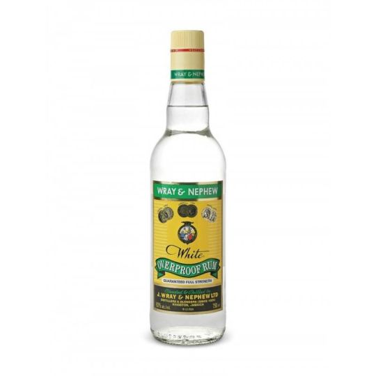 Wray&Nephew - White Overproof Rum Guaranteed Full Strenght 0,70 lt.