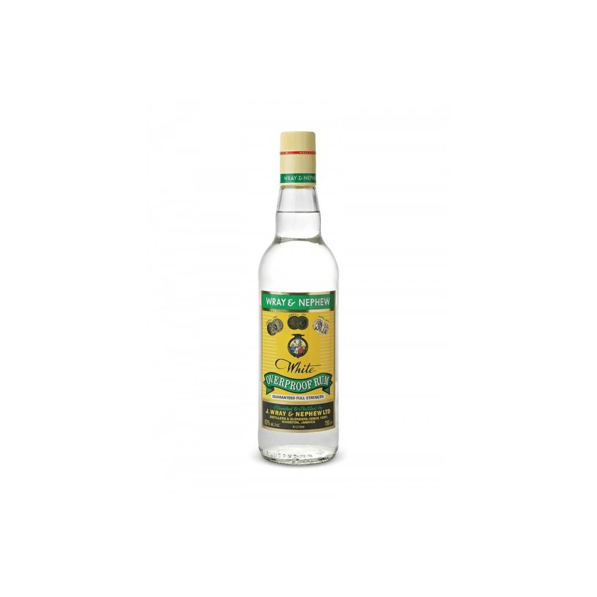 Wray&Nephew - White Overproof Rum Guaranteed Full Strenght 0,70 lt.