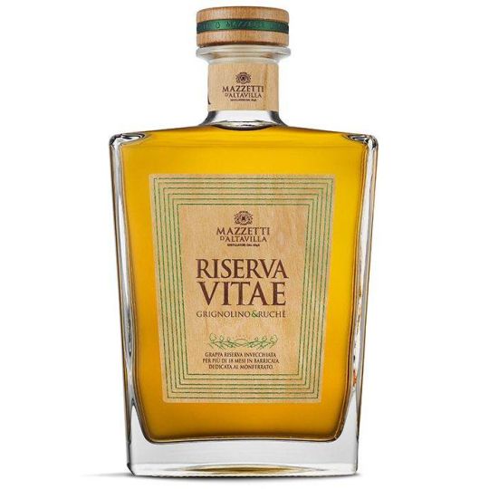 Mazzetti d'Altavilla - Grappa Riserva di Grignolino e Ruchè Riserva Vitae 0,70 lt. + Box Legno