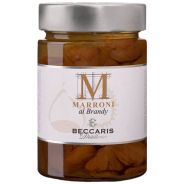 Beccaris - Frutta sotto Spirito Marroni al Brandy 100 ml.