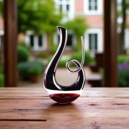 Decanter in Vetro Spirale Design