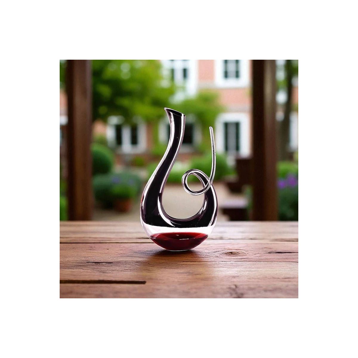 Decanter in Vetro Spirale Design