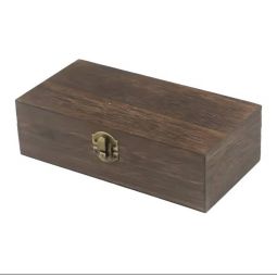 Mini Confezione di Legno Regalo Porta Oggetti / Porta Cavatappi 20x10x6 cm