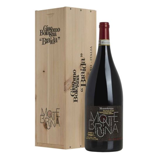 Braida Giacomo Bologna - Barbera d'Asti Superiore DOCG Montebruna 2022 1,5 lt. MAGNUM + Box Legno