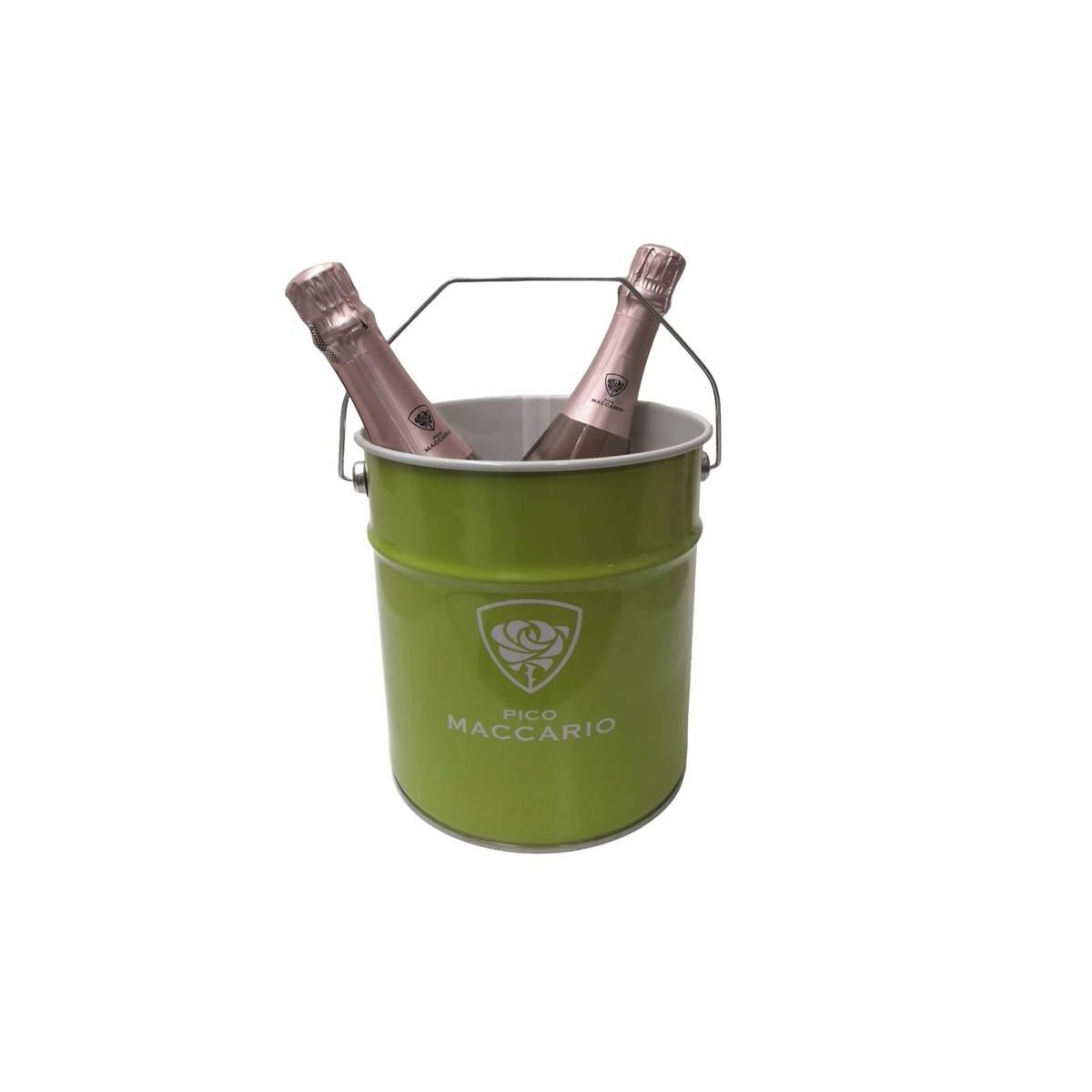 Secchiello Glacette Pico Maccario da 2 Bottiglie Verde