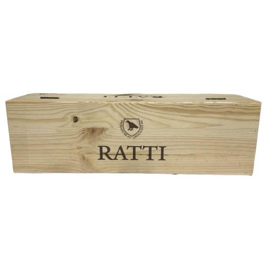 Cassetta Legno VUOTA Renato Ratti da 1 bottiglia MAGNUM