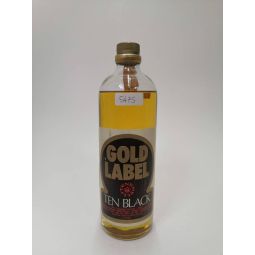 Vintage Bottle - Fynsec Ten Black Gold Label 0,75 lt.  - COD. 5475