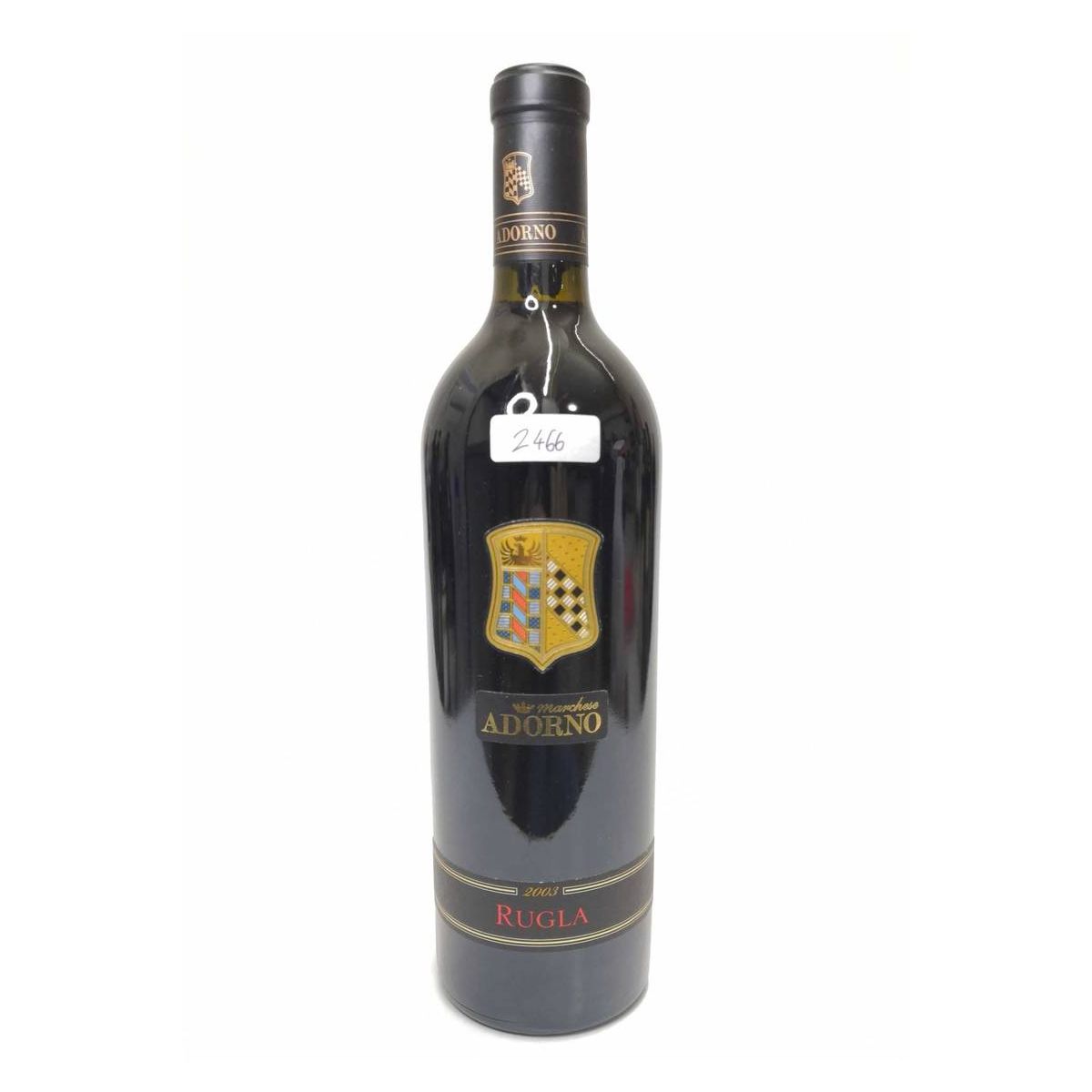 Vintage Bottle - Marchese Adorno Provincia di Pavia IGT Rugla 2003 0,75 lt. - COD. 2466