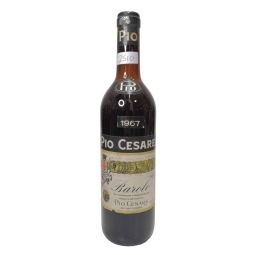 Vintage Bottle - Pio Cesare Barolo DOC 1967 0,75 lt. - COD. 2510