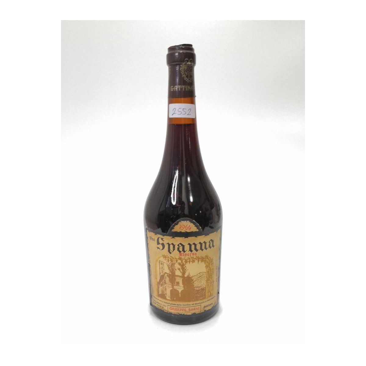 Vintage Bottle - Giuseppe Barni Spanna Riserva 1964 0,72 lt. - COD. 2552