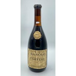 Vintage Bottle - Cortese Barolo Riserva Speciale DOC 1967 0,72 lt. - COD. 2855