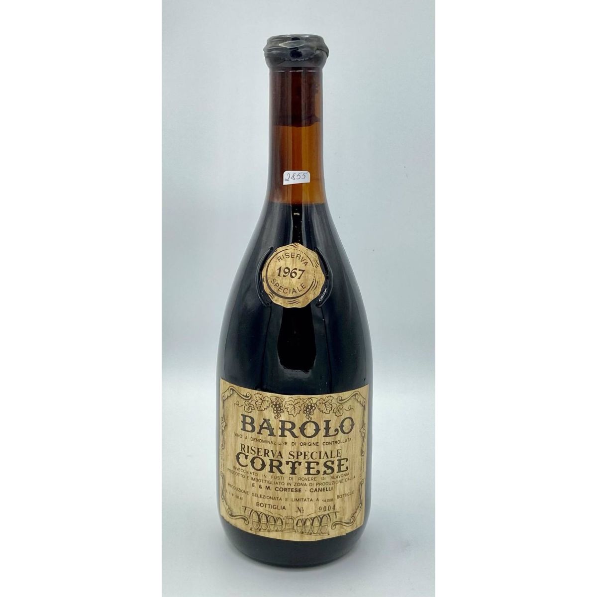 Vintage Bottle - Cortese Barolo Riserva Speciale DOC 1967 0,72 lt. - COD. 2855