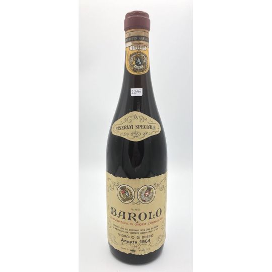Vintage Bottle - Enopolio di Bubbio Barolo Riserva Speciale DOC 1964 0,72 lt. - COD. 2835