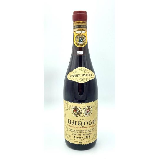 Vintage Bottle - Enopolio di Bubbio Barolo Riserva Speciale DOC 1964 0,72 lt. - COD. 2866
