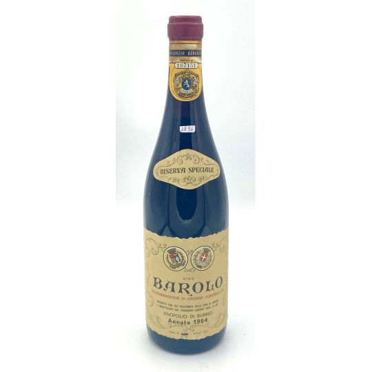 Vintage Bottle - Enopolio di Bubbio Barolo Riserva Speciale DOC 1964 0,72 lt. - COD. 2898