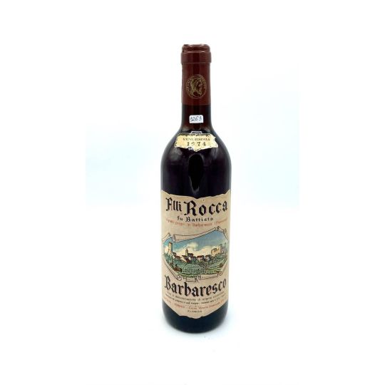Vintage Bottle - F.lli Rocca fu Battista Barbaresco DOC 1974 0,72 lt. - COD. 3263