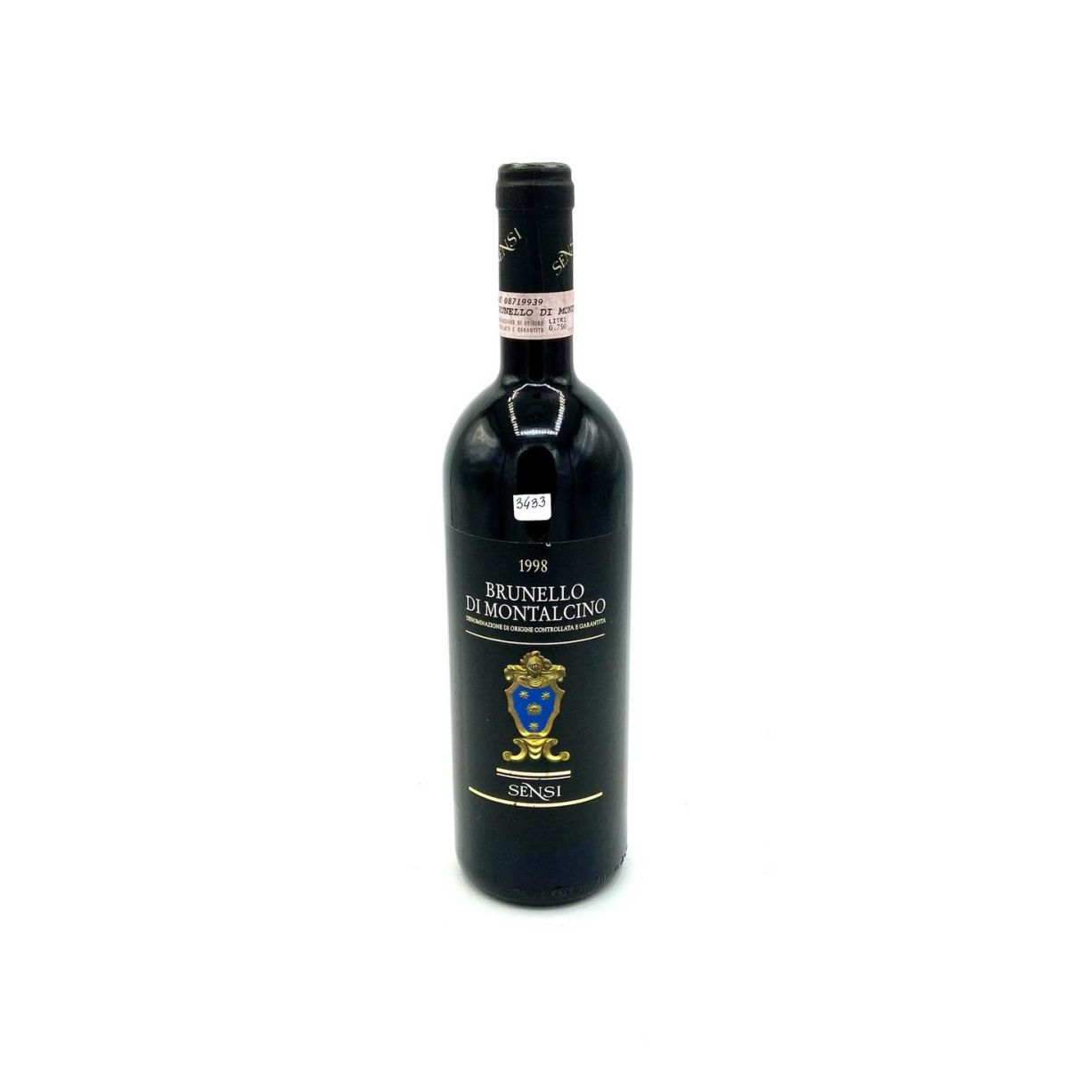 Vintage Bottle - Sensi Brunello di Montalcino DOCG 1998 0,75 lt. - COD. 3433