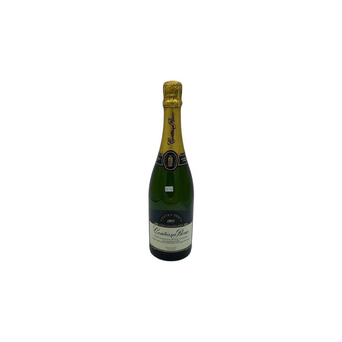 Vintage Bottle - Fontanafredda Metodo Classico Contessa Rosa Extra Brut 1988 0,75 lt. - COD. 3656