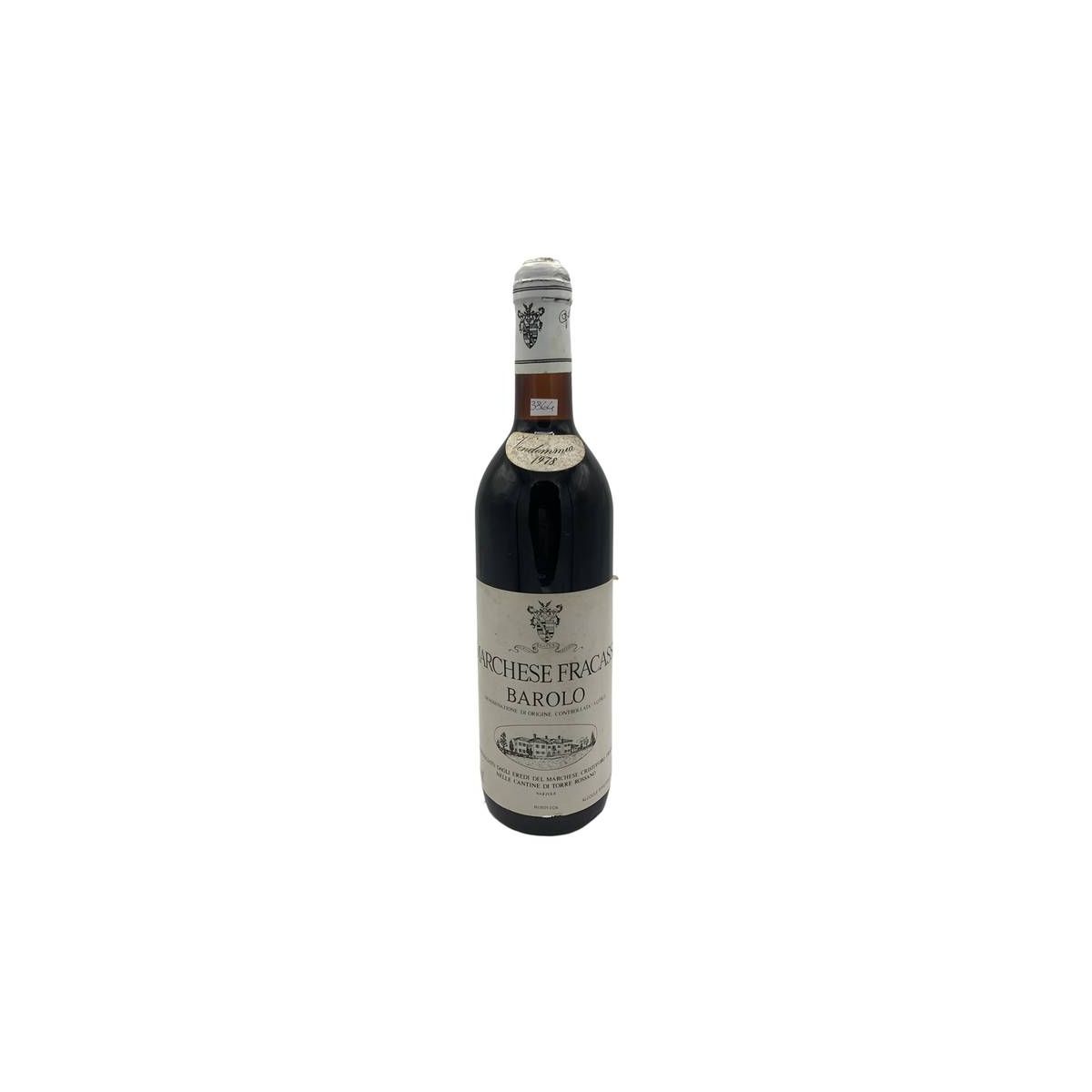 Vintage Bottle - Marchese Fracassi di Torre Rossano Barolo DOC 1978 0,75 lt. - COD. 3864