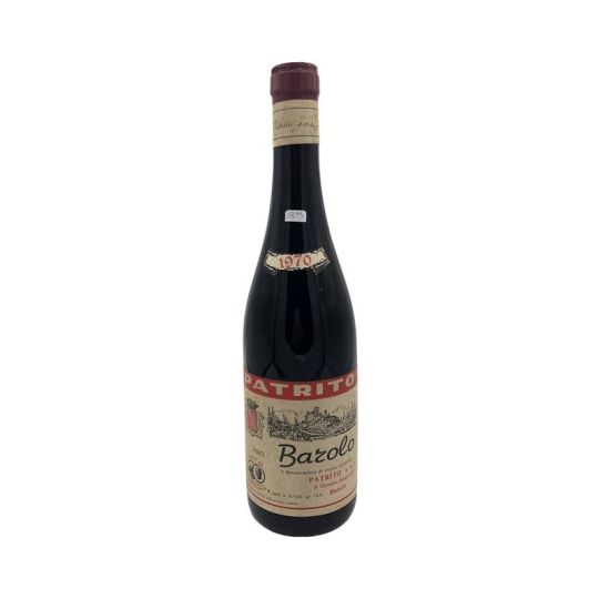 Vintage Bottle - Patrito Barolo DOC 1970 0,72 lt. - COD. 3873