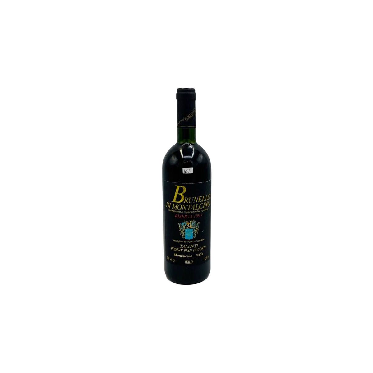 Vintage Bottle - Talenti Brunello di Montalcino Riserva DOCG Podere Pian di Conte 1993 0,75 lt. - COD. 4073