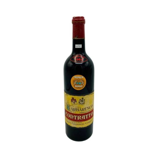 Vintage Bottle - Giuseppe Contratto Barbaresco DOC 1964 0,72 lt. - COD. 4130
