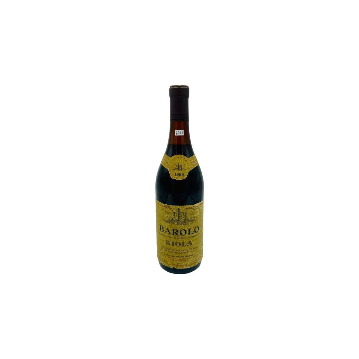 Vintage Bottle - Kiola Barolo DOC 1969 0,72 lt. - COD. 4253
