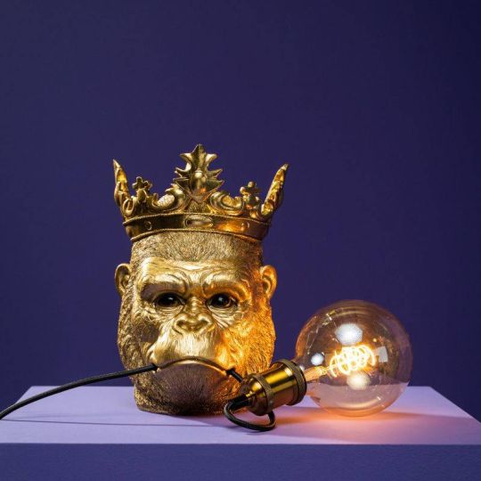 Werner Voss - Lampada da Parete Monkey Kong La Scimmia Kong Gold