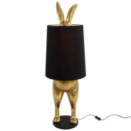 Werner Voss - Lampada da Pavimento Hiding Rabbit Coniglio Nascosto Black 115cm