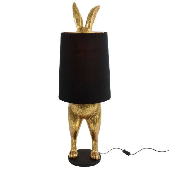 Werner Voss - Lampada da Pavimento Hiding Rabbit Coniglio Nascosto Black 115cm