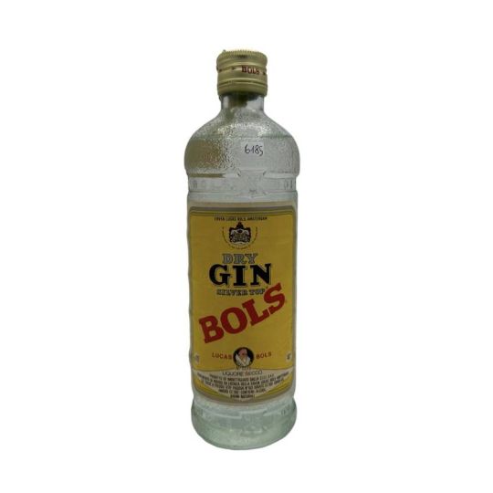 Vintage Bottle - Lucas Bols Dry Gin Silver Top Bols 0,70 lt. - COD. 6185