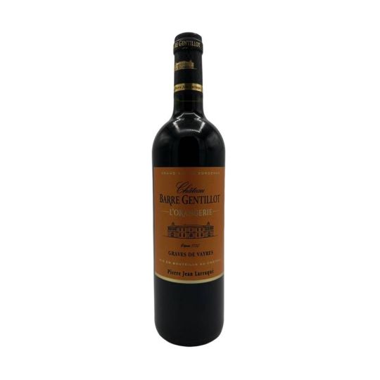 Pierre Jean Larraqué - Graves de Vayres Chateau Barre Gentillot L'orangerie 2020 0,75 lt.