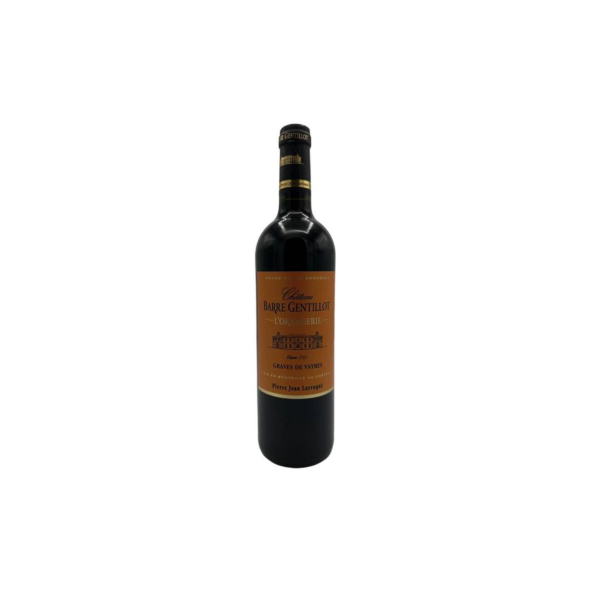 Pierre Jean Larraqué - Graves de Vayres Chateau Barre Gentillot L'orangerie 2020 0,75 lt.
