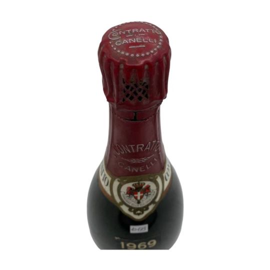 Vintage Bottle - Contratto Metodo Champenoise Reserve For England Extra Dry 1969 0,75 lt.  - COD. 10173