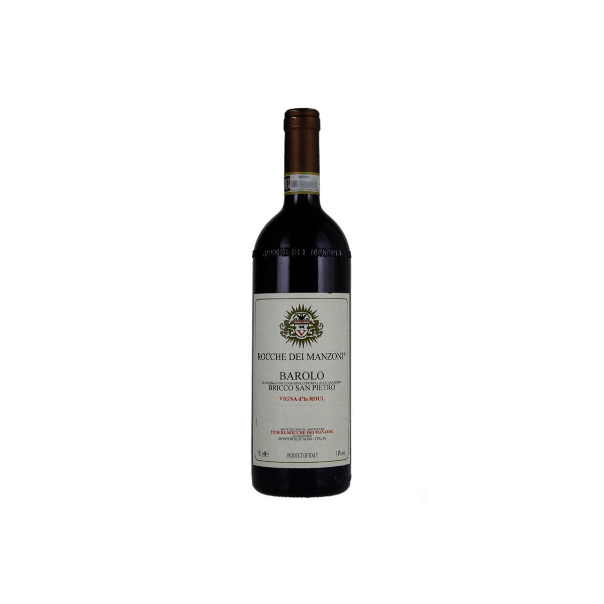 Podere Rocche dei Manzoni - Barolo DOCG Bricco San Pietro Vigna d'la Roul 2019 1,5 lt. MAGNUM