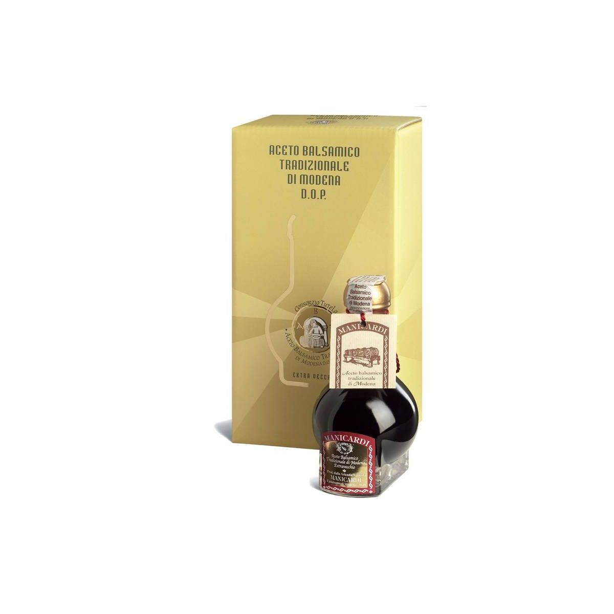Manicardi - Aceto Balsamico Tradizionale di Modena DOP Extra Vecchio 25 anni 100 ml. + Box