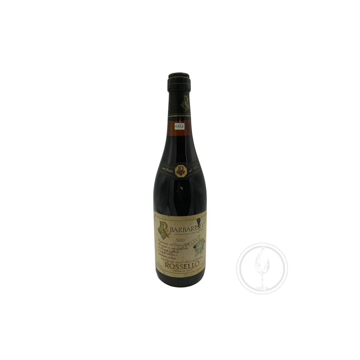 Vintage Bottle - Antica Casa Vinicola Rossello Barbaresco Riserva Speciale DOC 1980 0,75 lt. - COD. 10638