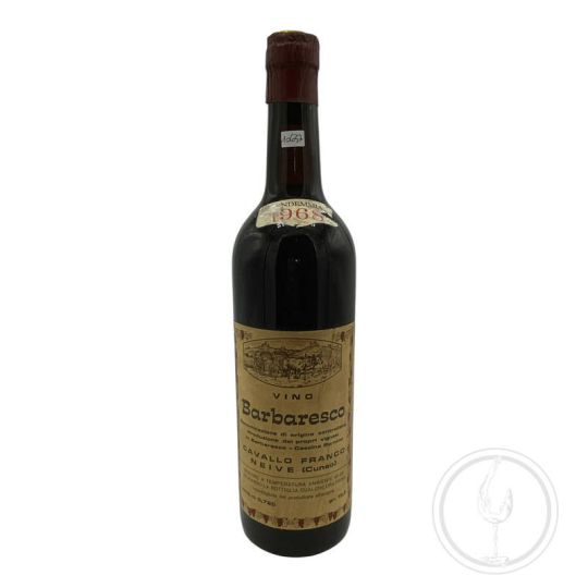 Vintage Bottle - Cavallo Franco Barbaresco DOC 1968 0,72 lt. - COD. 10637