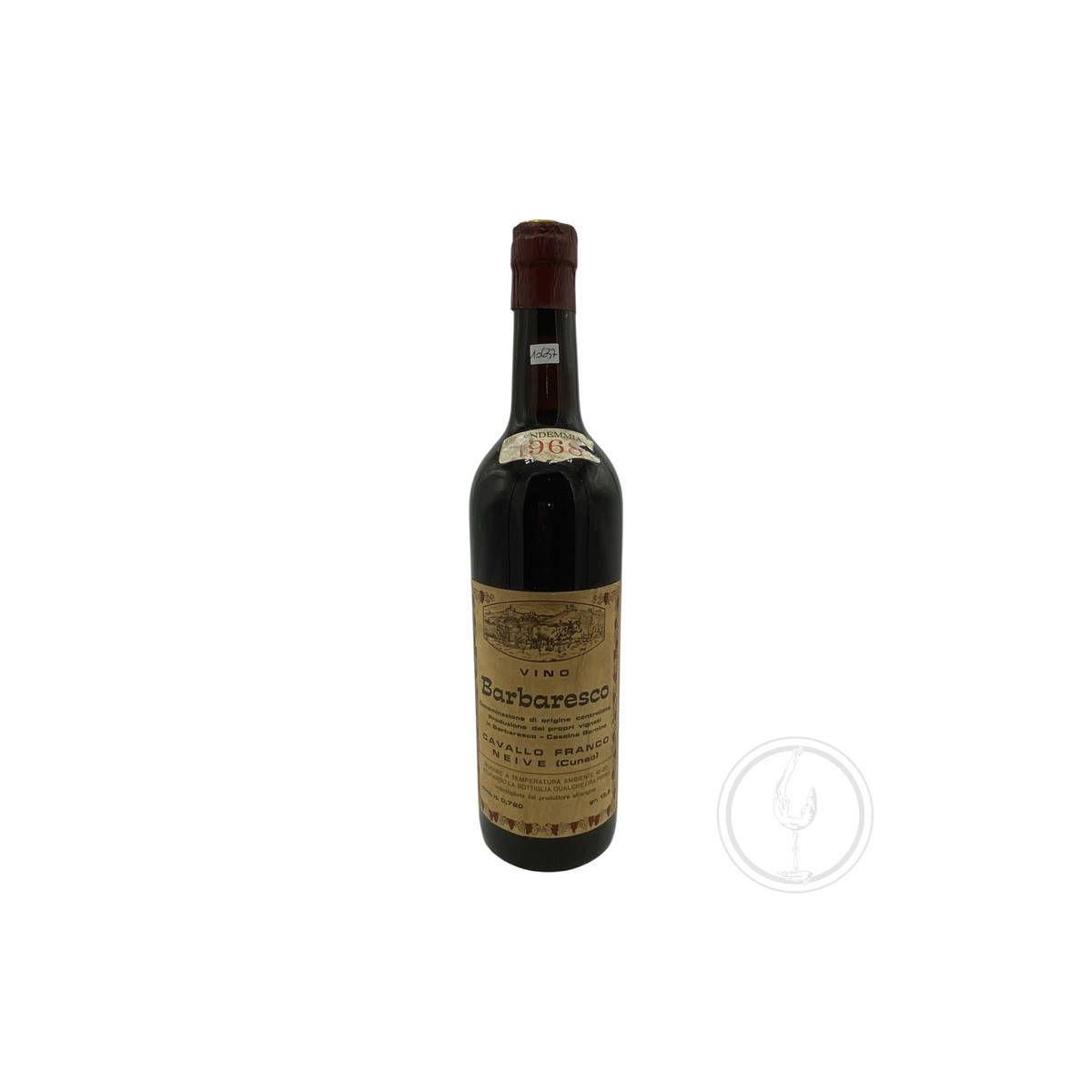 Vintage Bottle - Cavallo Franco Barbaresco DOC 1968 0,72 lt. - COD. 10637