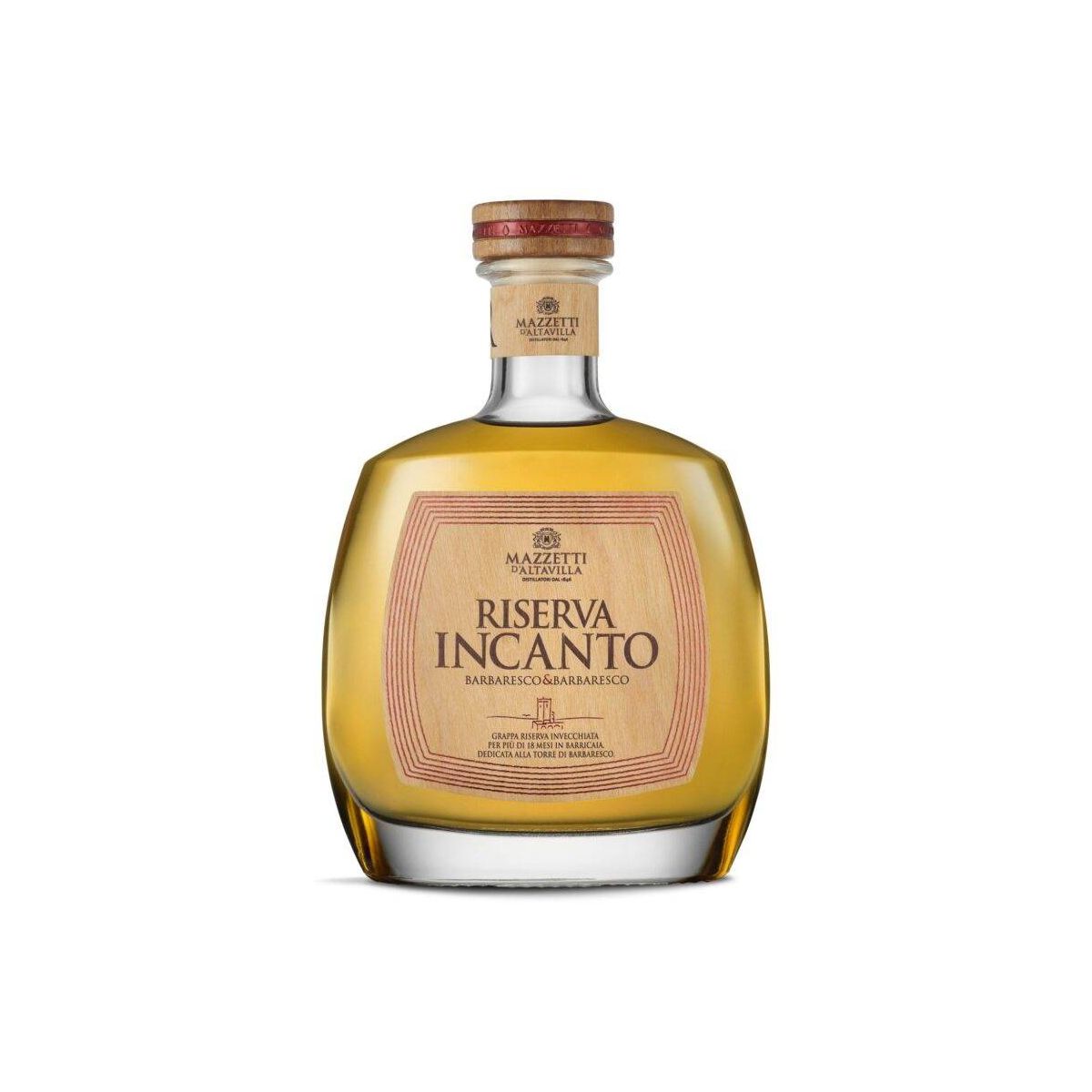 Mazzetti d'Altavilla - Grappa Riserva di Barbaresco Riserva Incanto 0,70 lt.