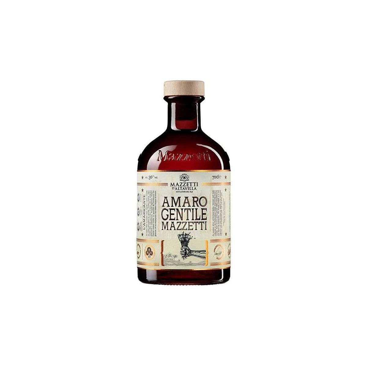 Mazzetti d'Altavilla - Amaro Gentile alle Erbe 0,70 lt.