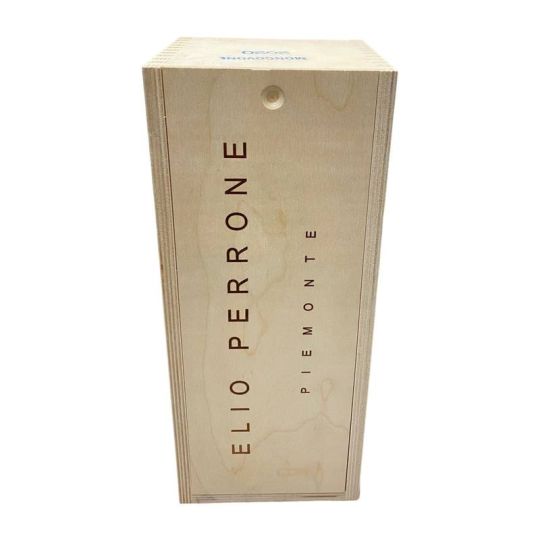 Cassetta Legno VUOTA Elio Perrone Tasmorcan da 1 bottiglia JEROBOAM