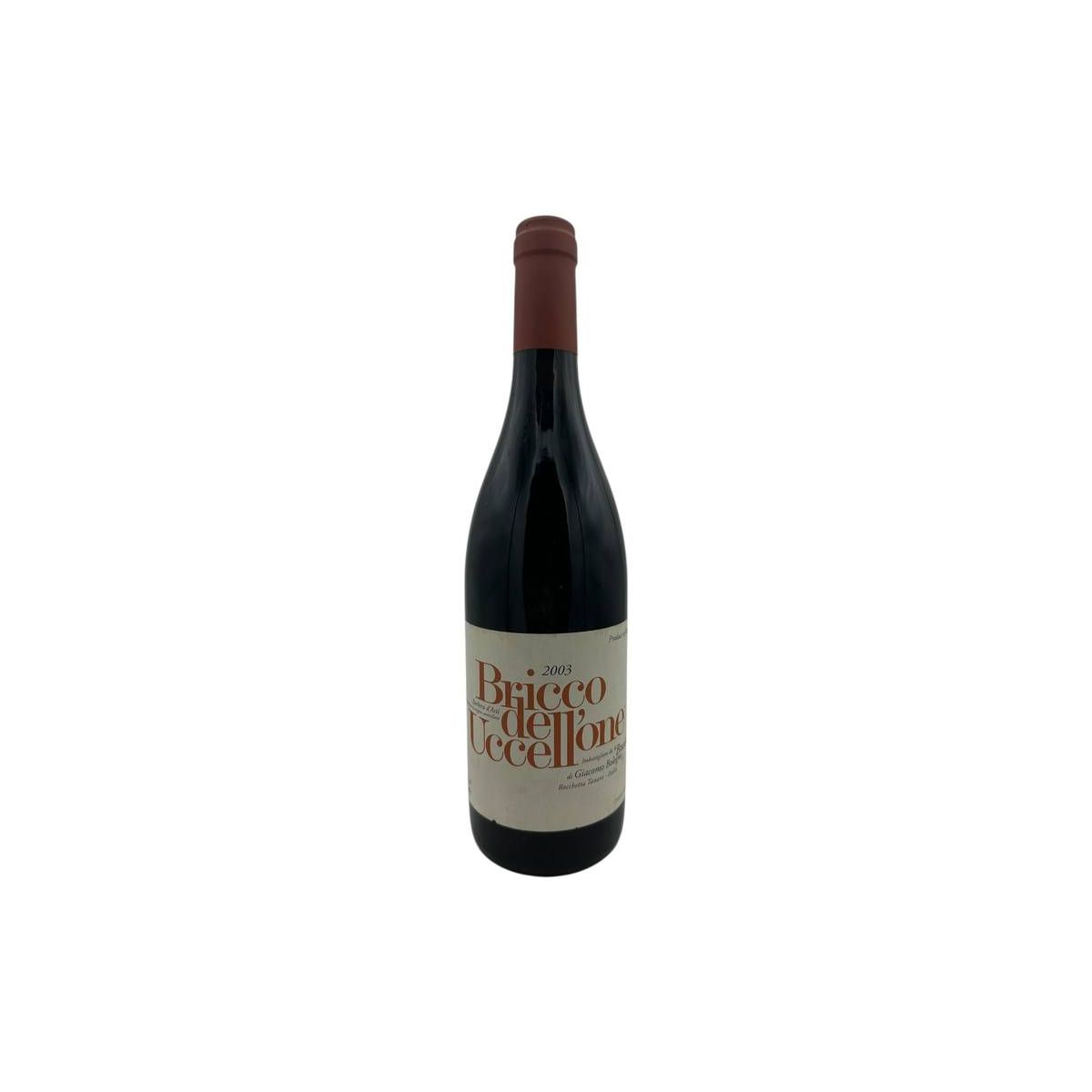 Braida Giacomo Bologna - Barbera d'Asti Superiore DOCG Bricco dell'Uccellone 2003 0,75 lt.