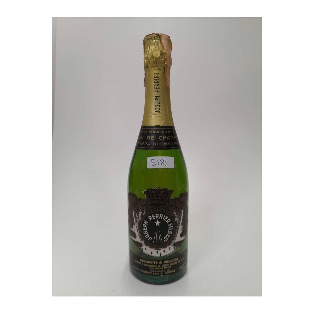 Vintage Bottle - Joseph Perrier Marc De Champagne 0,73 lt. - COD. 5486