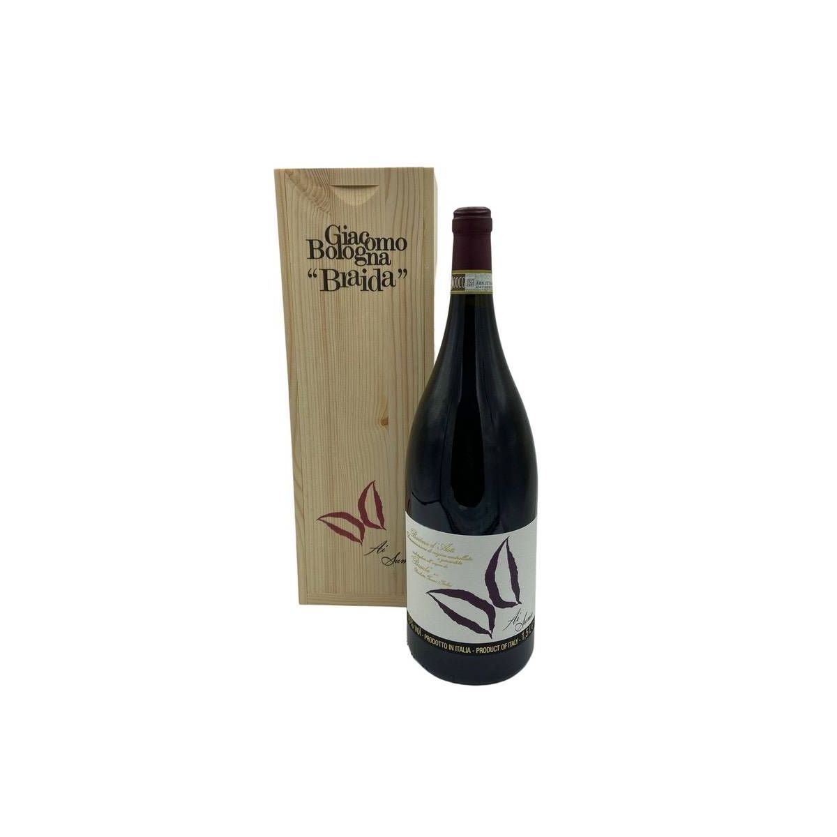 Braida Giacomo Bologna - Barbera d'Asti Superiore DOCG Ai Suma 2021 1,5 lt. MAGNUM + Box Legno