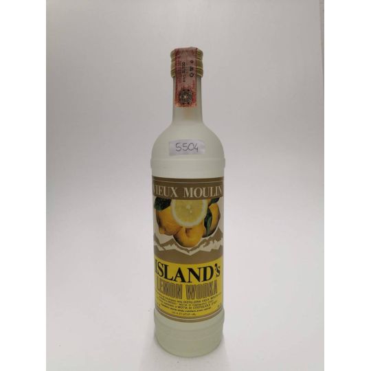 Vintage Bottle - Vieux Moulin Island's Lemon Vodka 0,75 lt. - COD. 5504