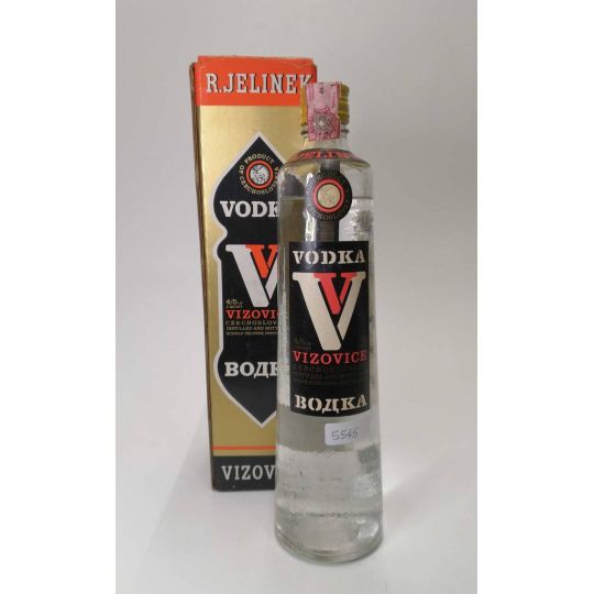 Vintage Bottle - R. Jeliken Vodka 0,75 lt. + Box  - COD. 5545