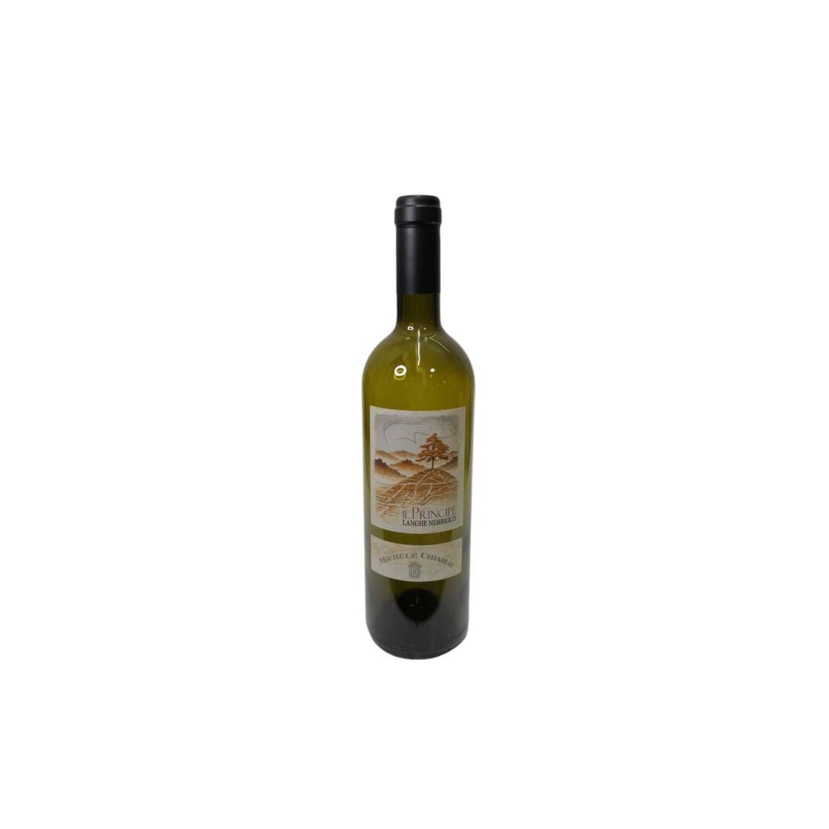 Bottiglia Factice VUOTA per Vetrina Michele Chiarlo Langhe Nebbiolo Il Principe 0,75 lt.