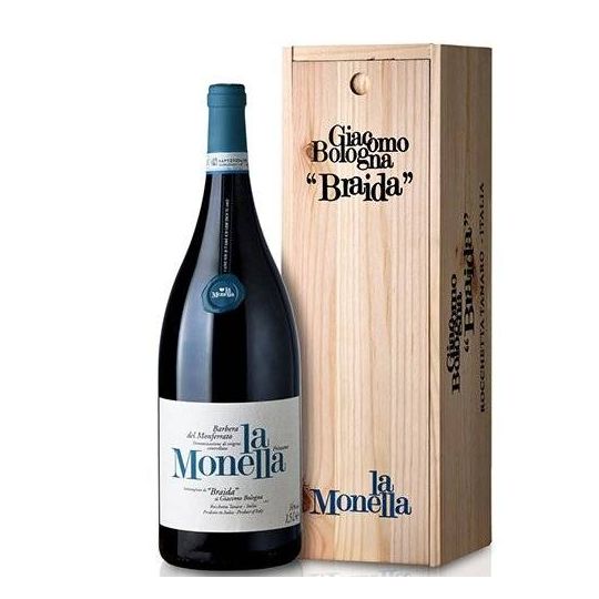 Braida Giacomo Bologna - Barbera del Monferrato DOC La Monella 2024 1,5 lt. MAGNUM + Box Legno