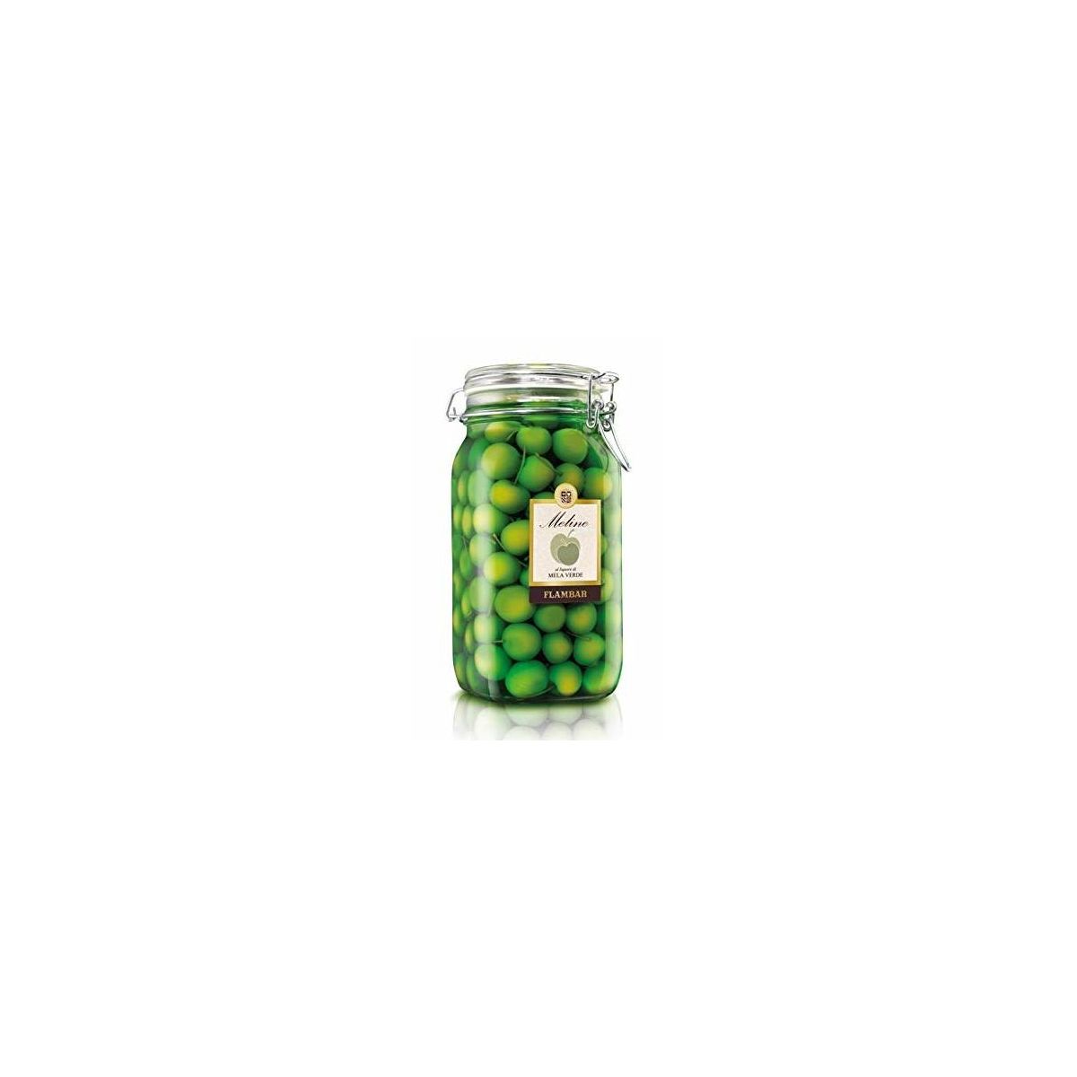 Mazzetti d'Altavilla - Frutta al Liquore Linea Mescita Meline con Liquore di Mela Verde 1,5 kg.